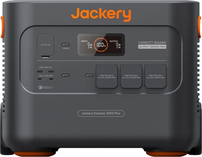 Jackery - Explorer 2000 Plus - Portable powerstation – Zonne-generator 2000 Plus - 2042,8Wh - LiFePO4 Batterij - draagbare krachtcentrale - snel opladen in 1,7U