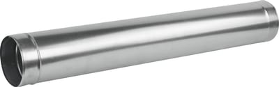 Gegalvaniseerd rookkanaal 1000mm Ø120mm 0,5mm.