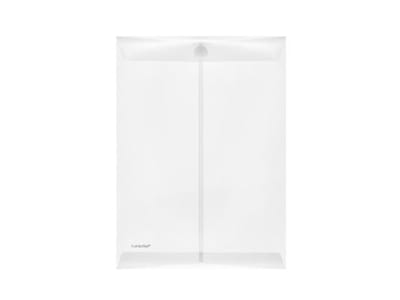 Enveloptas Foldersys A4 PP staand transp Velcro A4 staand