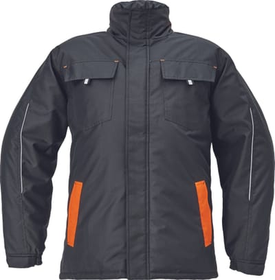 Cerva MAX VIVO parka 03310037 - Zwart/Oranje - L