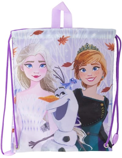 Disney Frozen Zwemtas Gymtas Meisjes – Elsa Anna Olaf – Paars
