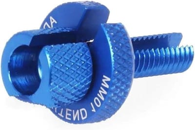Koppelingskabel Afsteller - Schroef Bout - Motorfiets Onderhoud - Geanodiseerd Aluminium - M8x1.25 - Blauw