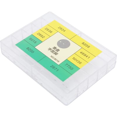 Legering Horlogewijzerplaat Voetjes Assortiment Reserve Reparatieonderdelen Accessoire voor Polshorloge Horlogemaker white