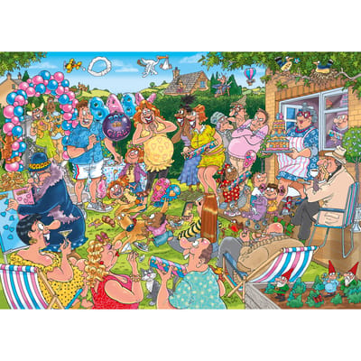 Jumbo WasGij Mystery 30 - Bullseye! - 1000 stukjes Volwassenen puzzels