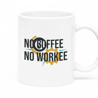 Nevolis® | Koffiemok 330ml met Uniek Design | Ontwerp Jouw Eigen Mok | Handgemaakt Cadeau voor Koffieliefhebbers | Gepersonaliseerd op Aanvraag | Enkel of Grote Bestelling