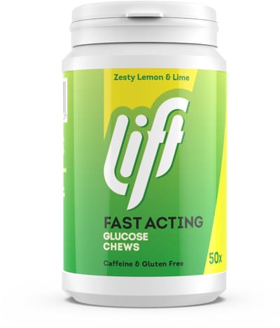 Lift Zesty lemon & lime glucose 50 Tabletten