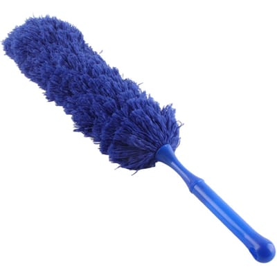 1 Stuk Wasbare Antistatische Zachte Microvezel Schoonmaakstofdoek Home Meubels Auto Reinigingsgereedschap Dark blue