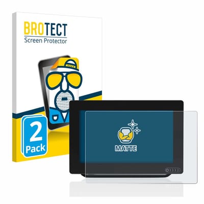 BROTECT - Screenprotector voor Raymarine Axiom 9 - Folie Beschermfolie matte 2 Stuks