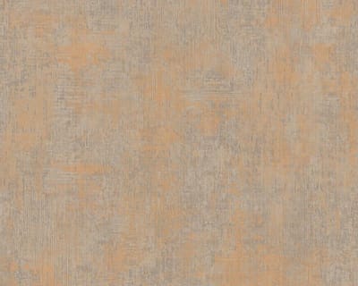 GEMELEERD BEHANG - Bruin Goud - AS Creation Siena