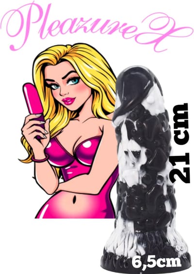 PleazureX - Sextoys Series - Fantasy dildo - Alien dildo - draken dildo - centimeters genot 21 x 6,cm
