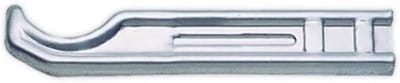 Wandrek voor radiatoren - Radiatorrek - Verwarming optimaliseren - Gietijzer en staal - 260 mm - Grijs
