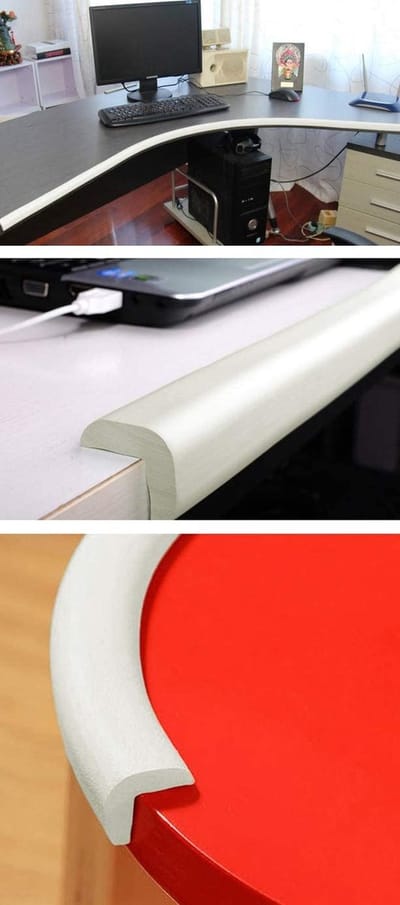 Hoekbeschermers baby – 2 m - safety baby accessoires - hoekbeschermers Tafel – baby table corner protectors