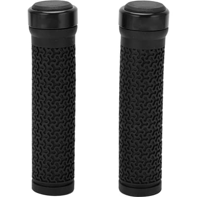 1 Paire Poignées de Guidon de Vélo Antidérapantes Couvre-Poignées en Caoutchouc Pièces de Rechange Cyclisme pour Vélos de Route et VTT noir