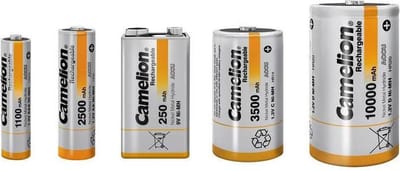Mignon (AA) 2500mAh NiMH-batterij - 2 stuks