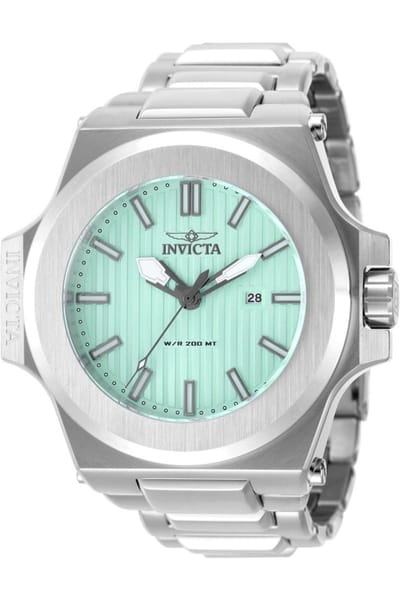 Invicta Akula 49069 Heren Horloge - Quartz Uurwerk - Roestvrij Staal met blauwe Wijzerplaat - 58mm