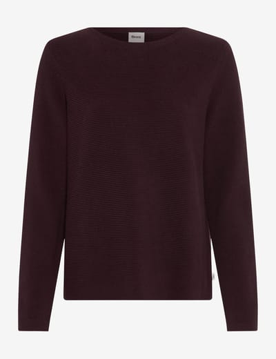 Brax Dames Trui  Style LESLEY blackberry violet, donkerpaars, maat 36