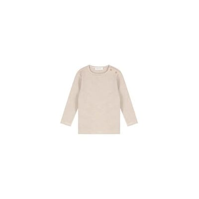 Sweet Petit peuter shirt Mees Soft Sand Melange 74 unisex