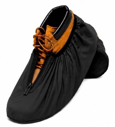 Scovvii Professionele Overschoenen met RITS | 42-47 | Zwart | Antislip | Duurzaam | Schoenovertrekken