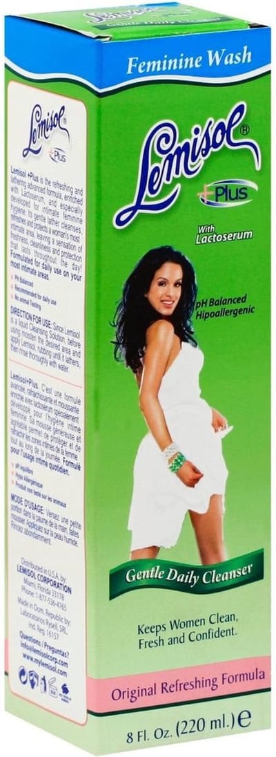 Lemisol Plus, Gentle Daily Cleanser, Original Refreshing Formula 8oz
