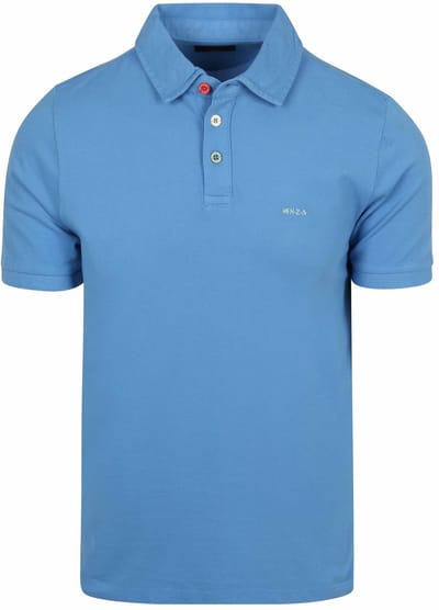 NZA Polo Hawera Sailing Blauw - Maat S - Heren