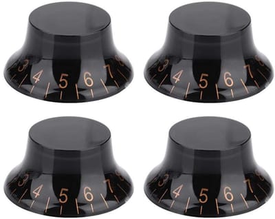 Allecto - Gitaar Controle Knop Set - Snelheid Toon Volume Knoppen - Kunststof - Toebehoren voor Elektrische Gitaar - Ideaal voor Muziekliefhebbers ...
