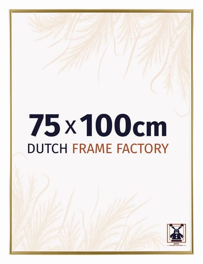 Fotolijst 75x100 cm - Kunststof - Goud - Easy