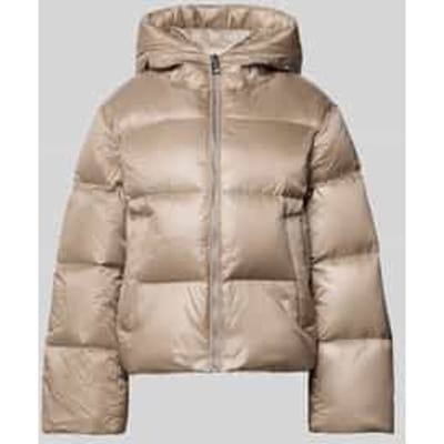 Regular fit donsjack met capuchon