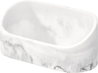 iDesign - Dakota Vanity Orgainser - Marmer - Wit