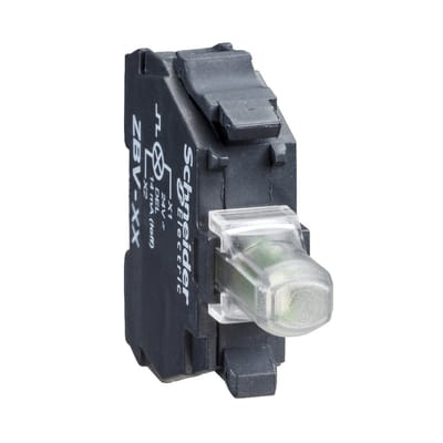 Schneider Electric Harmony XB4/XB5 LED Signaallichtmodule - ZBV18B1 [5 Stuks]
