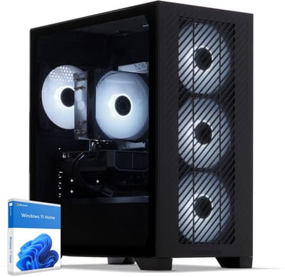 Sedatech Advanced Gaming PC Tower ATX • Intel i5-12400F 6x 2.5GHz • Geforce RTX5060 • 32Gb DDR5 • 2Tb SSD M.2 • WiFi • Bluetooth, USB C • Windows 11 • Desktop computer