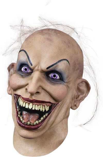 Partychimp Angstaanjagend The Grand WItch Halloween Masker Heks met haar voor bij Halloween Kostuum Volwassenen Carnaval - Latex - One Size
