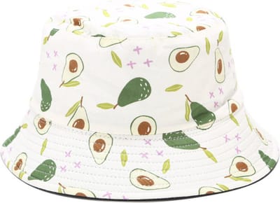Winkrs | Bucket hat Avocado | 56 CM | Unisex | Zomerhoed, emmerhoed, zomermode