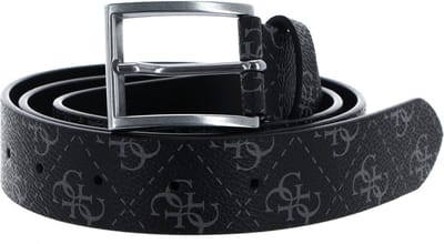 GUESS Riem Vezzola Adjustable Belt W100 Dark Black Zwart