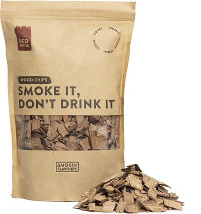 Smokin' Flavours rooksnippers rode wijnvaten 1700ml