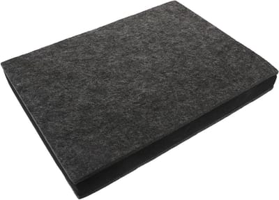 Luidspreker Isolatiematten - Akoestische Pads - Geluidsverbetering Thuis - Effectieve Trillingsdemping - 30 x 20 cm - Donkergrijs
