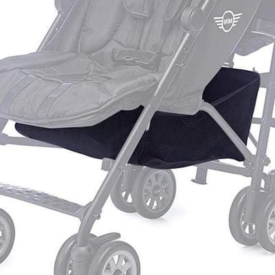 Opbergmand Kinderwagen - Accessoire Kinderwagen - Reizen met baby - Origineel onderdeel - 200 g - Zwart