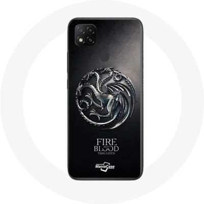 Xiaomi Redmi 9C hoesje Game Of Thrones Targaryen van vuur en bloed
