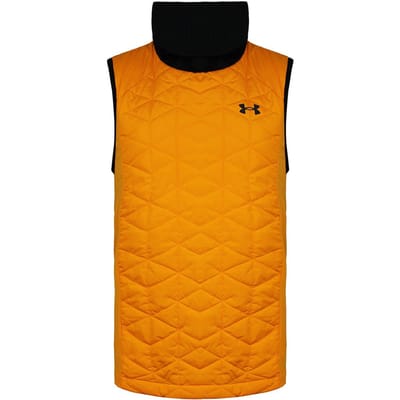 Under Armour ColdGear heren geel/zwart Reactor Run vest