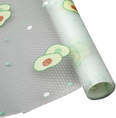 EVA Antislip Lade- en Plank Mat – Antislipmat voor Kasten en Lades, Waterdichte Plankhoes - Avocado - 300 x 45 cm