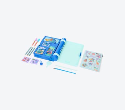 Disney Stitch Surprise Knutselset – 33-delig – Creatieve Knutselbox voor Kinderen – Inclusief Stickers, Kleurmateriaal & Surprise Accessoires