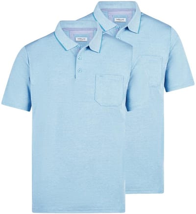 Redmond Heren poloshirt 2 pack Basic