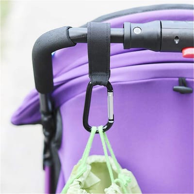 Haak Voor Boodschappen En Kinderwagens - Kinderwagenhaak - Multifunctioneel - Eenvoudig Te Bevestigen