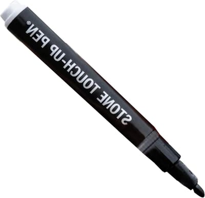 Beletteringspen Steen - Inscriptie Marker - Grafsteen Restauratie - Weerbestendige Gouden Inkt - 16 cm - Zwart