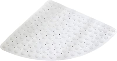 Antislip Hoekdouchemat - Sneldrogend en Duurzaam met Zuignap - Massagefunctie