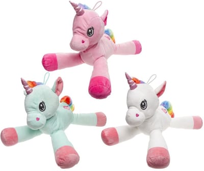 Duckiez Pluche Eenhoorn L Regenboog - 1 stuk