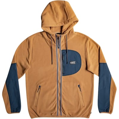 Hooded sweatshirt met rits Quiksilver Down Time