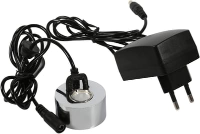 Mistmachine - Vijververstuiver Luchtbevochtiger - Decoratief Effect - Ultrasone Technologie - 45-65 mm - Zwart
