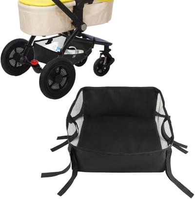 Allecto - Wandelwagenmand - Onderste Organizer Tas - Compact en duurzaam - Stofbestendig - Kinderwagenaccessoire - Geschikt voor baby