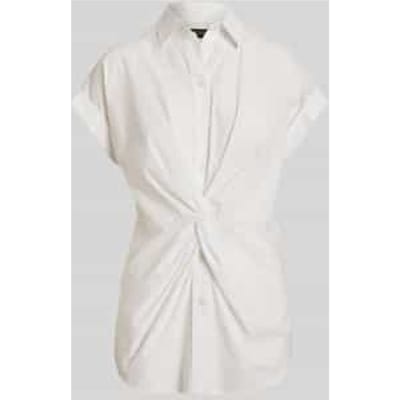 regular fit blouse van katoenmix