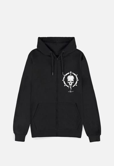 Diablo - Diablo IV - Necromancer Sigil Vest met capuchon - S - Zwart